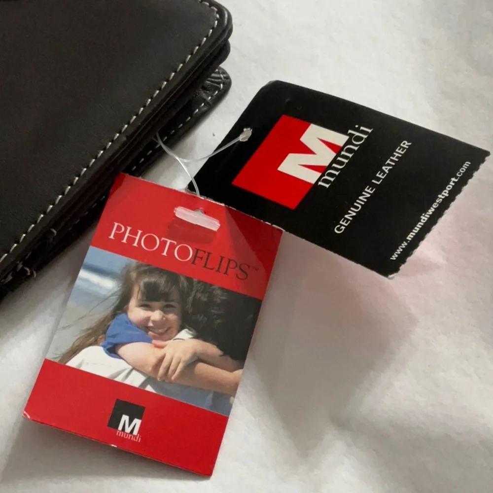 Mundi Photo Flips Leather Wallet - Picture 3 of 7
